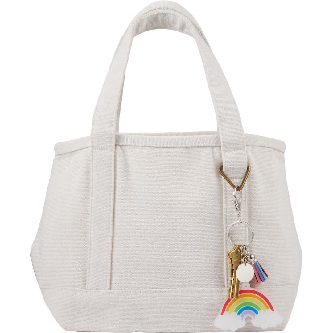 Rainbow Acrylic Keychain - SM-2295 Pink