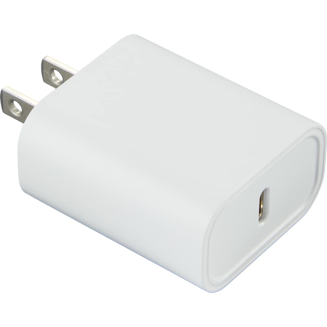 UL Listed 20W USB-C Wall Charger - SM-2859 White