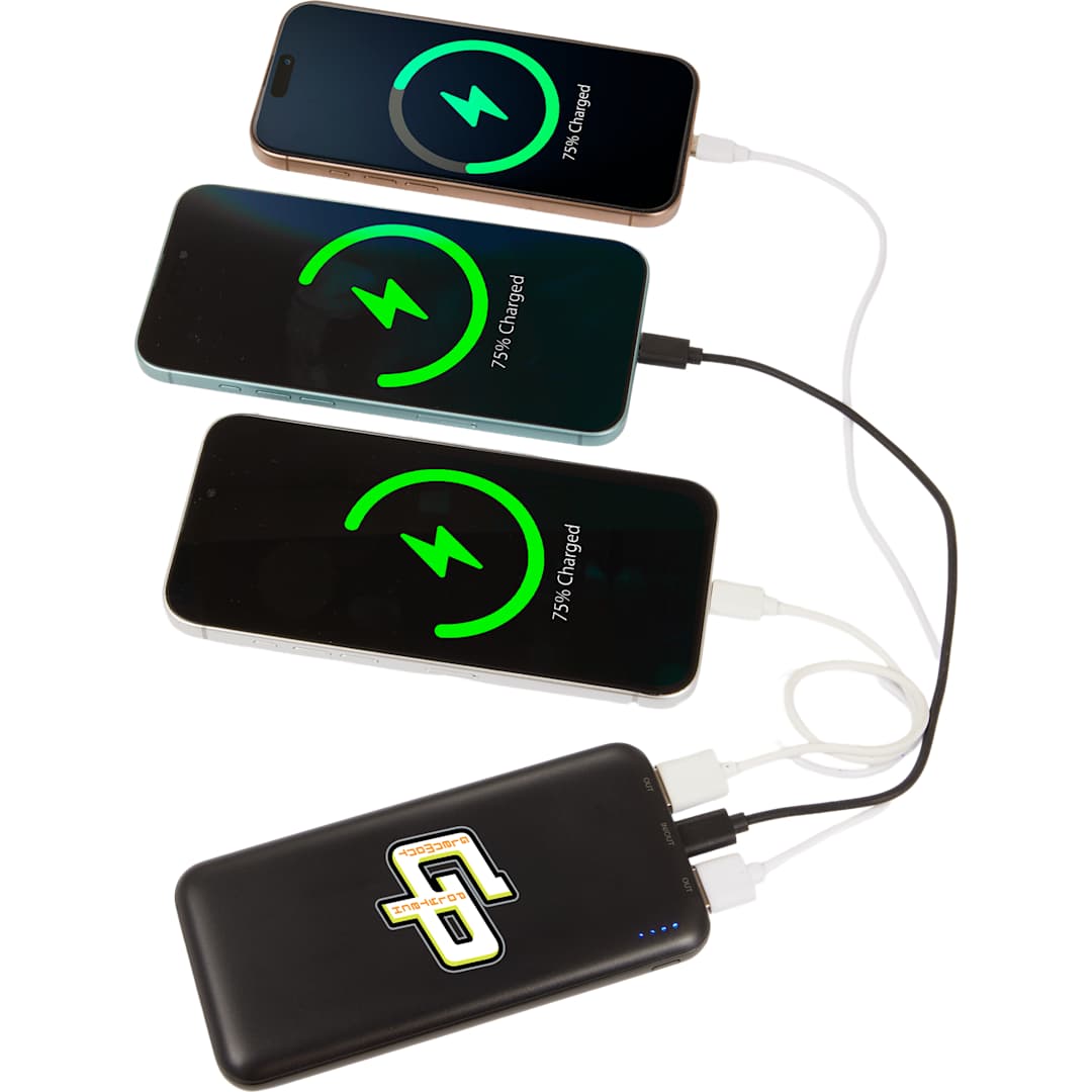 Dart Pro 15W 10000 mAh Power Bank - SM-2861 Black