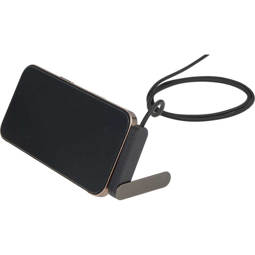 Bullet ChargeStand 3-in-1 USB-A and USB-C Charging Cable - SM-2862 Black