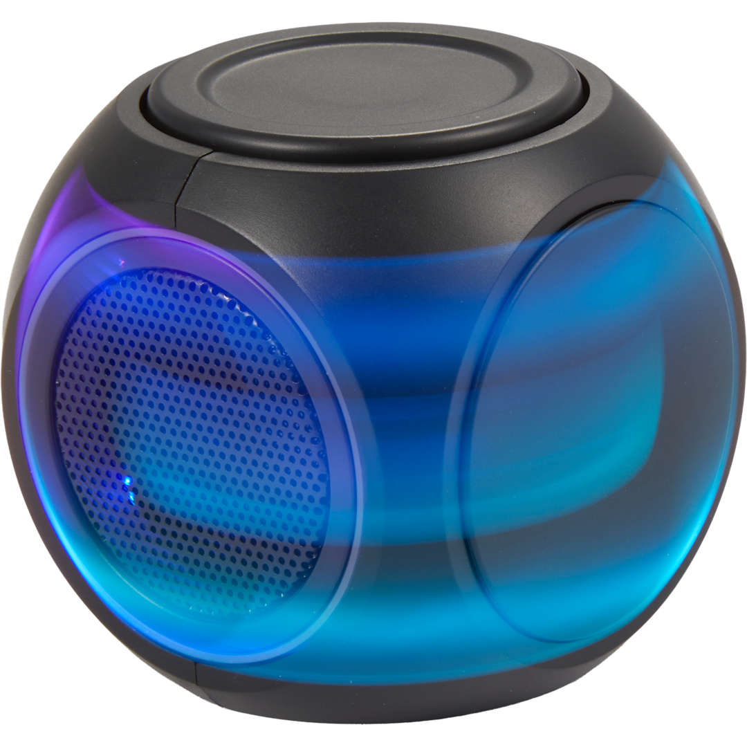 Bullet SpinNova Bluetooth Speaker with Lights - SM-2997 Black
