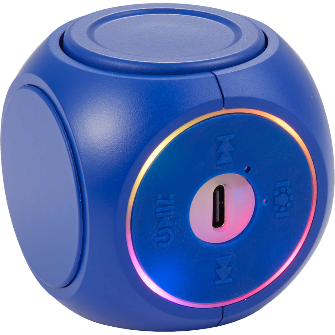 Bullet SpinNova Bluetooth Speaker with Lights - SM-2997 Blue