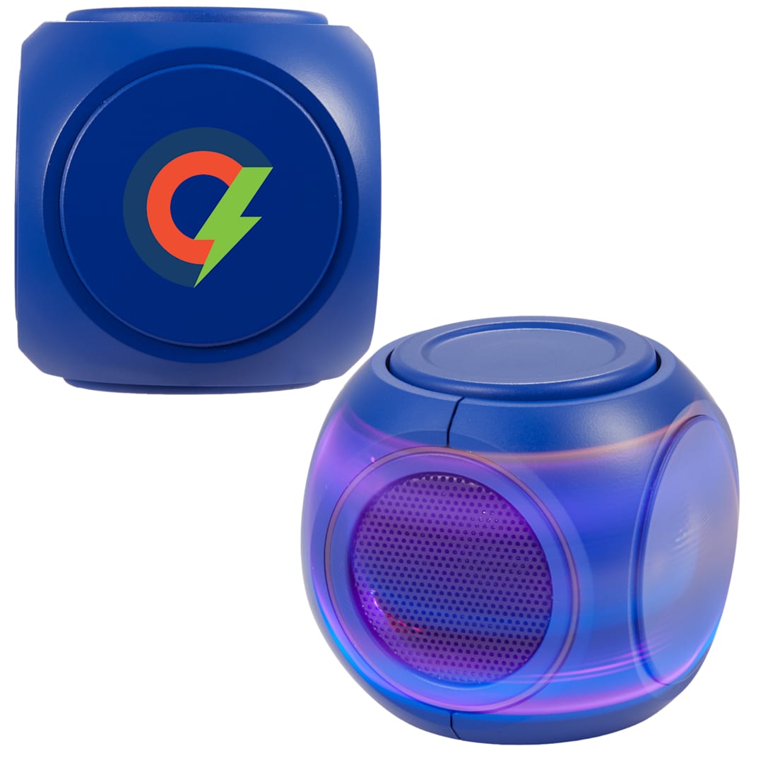 Bullet SpinNova Bluetooth Speaker with Lights - SM-2997 Blue