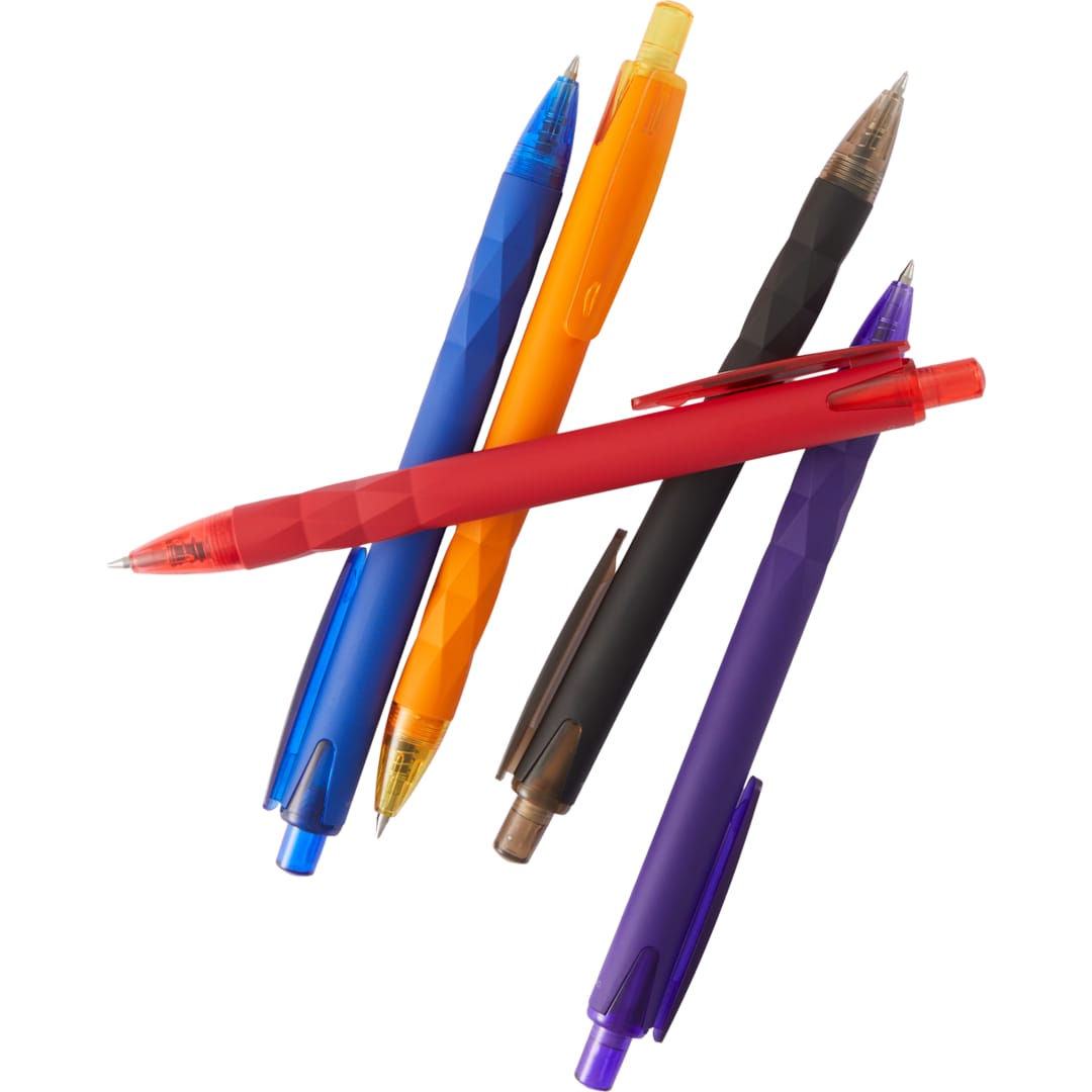  Hexi Soft Touch Recycled Gel Pen - SM-5350