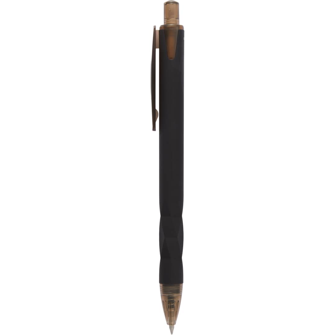 Hexi Soft Touch Recycled Gel Pen - SM-5350 Black