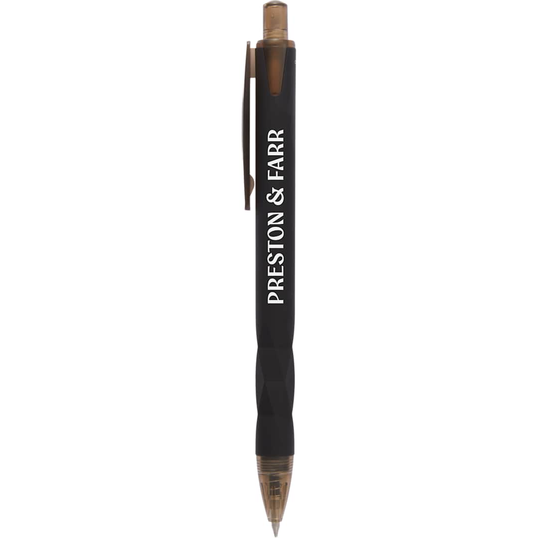 Hexi Soft Touch Recycled Gel Pen - SM-5350 Black