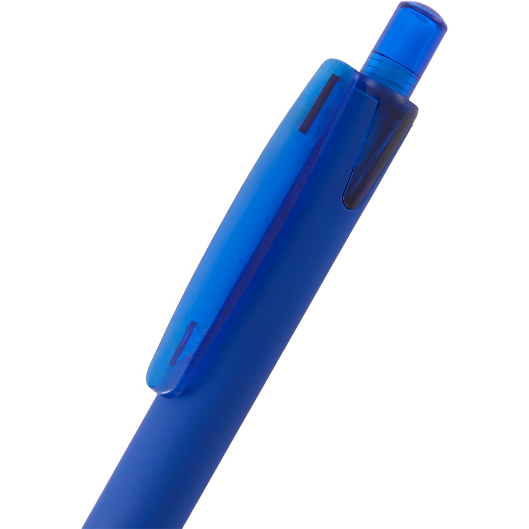 Hexi Soft Touch Recycled Gel Pen - SM-5350 Blue