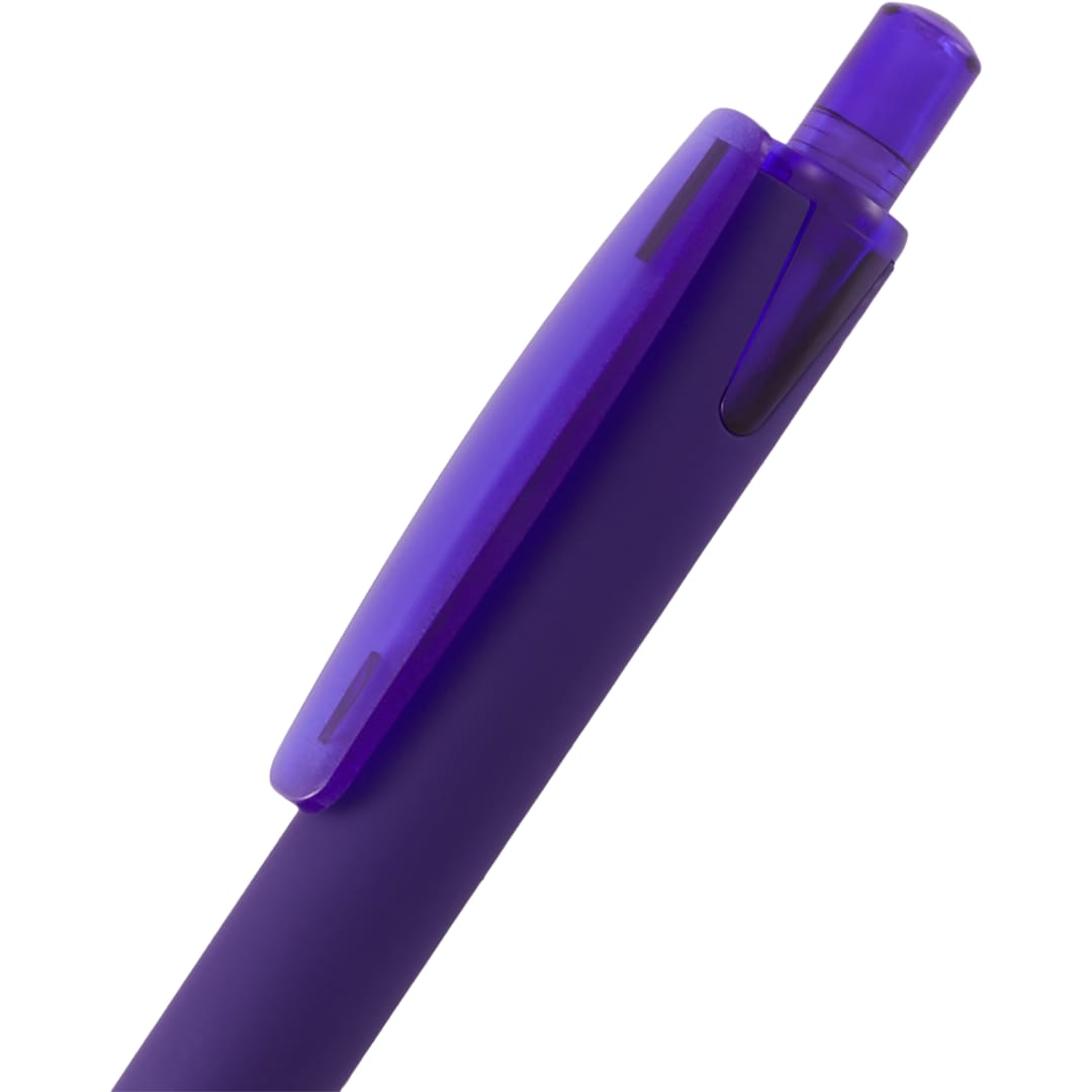 Hexi Soft Touch Recycled Gel Pen - SM-5350 Purple