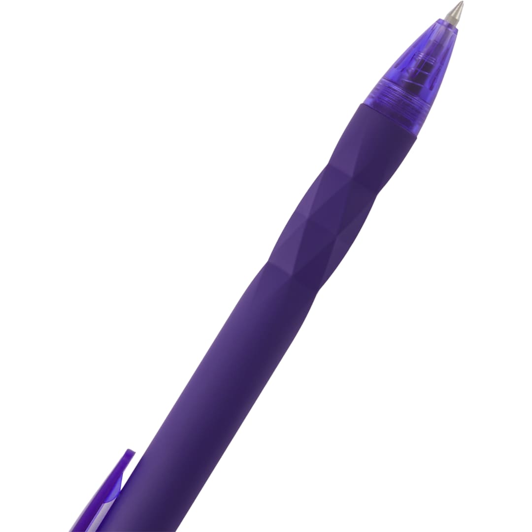 Hexi Soft Touch Recycled Gel Pen - SM-5350 Purple