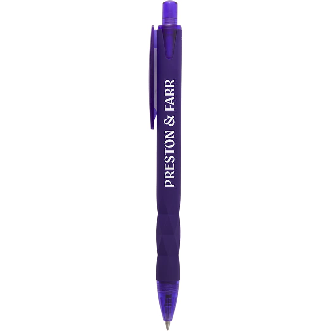 Hexi Soft Touch Recycled Gel Pen - SM-5350 Purple