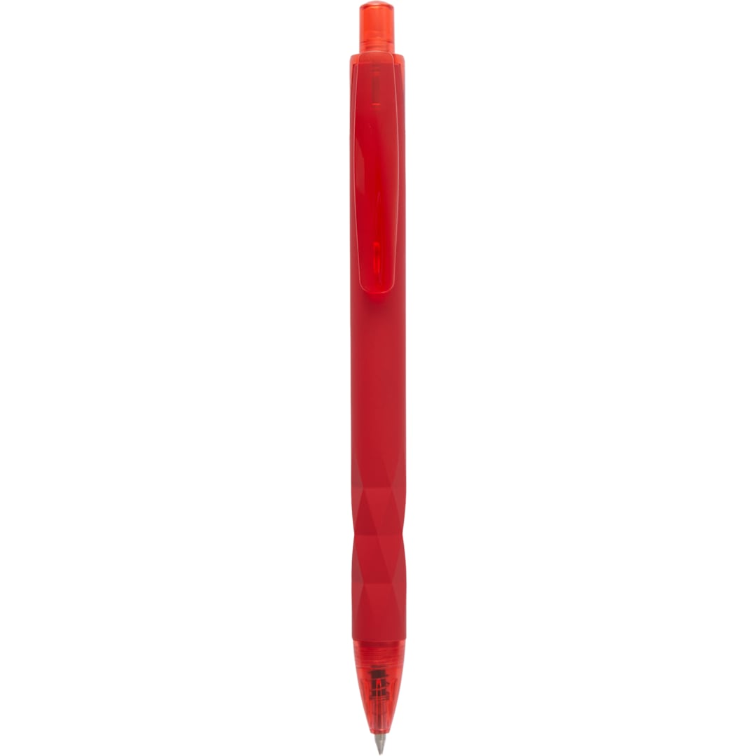 Hexi Soft Touch Recycled Gel Pen - SM-5350 Red
