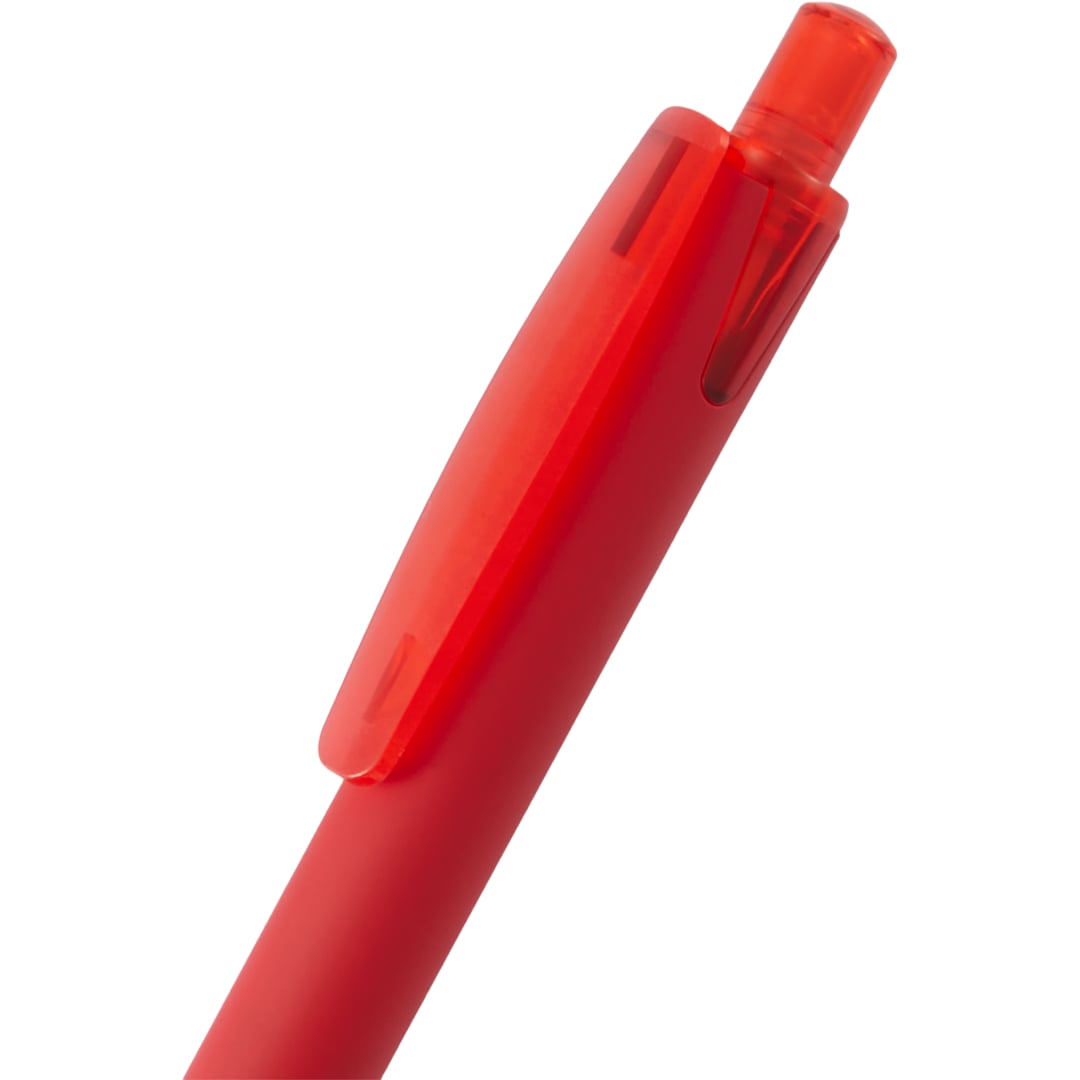 Hexi Soft Touch Recycled Gel Pen - SM-5350 Red
