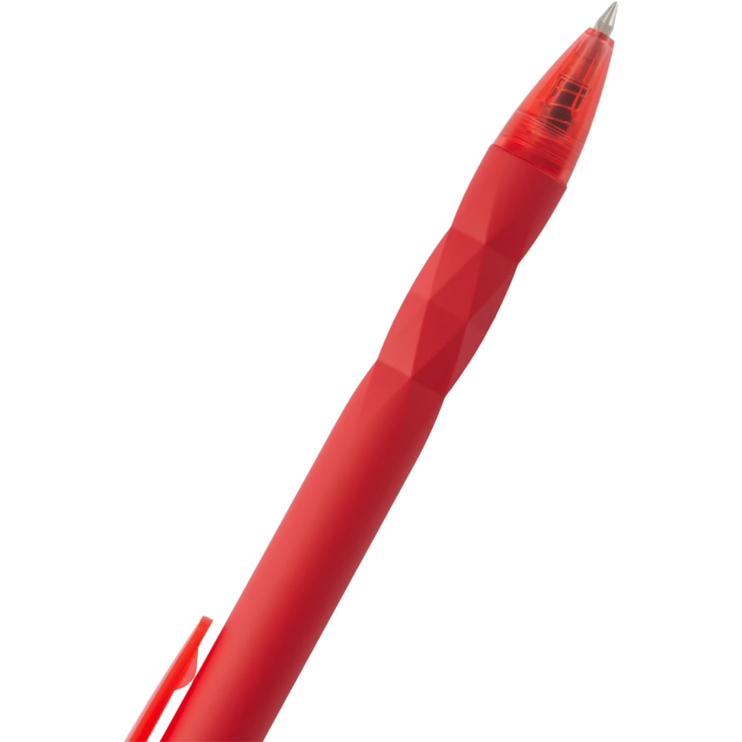 Hexi Soft Touch Recycled Gel Pen - SM-5350 Red