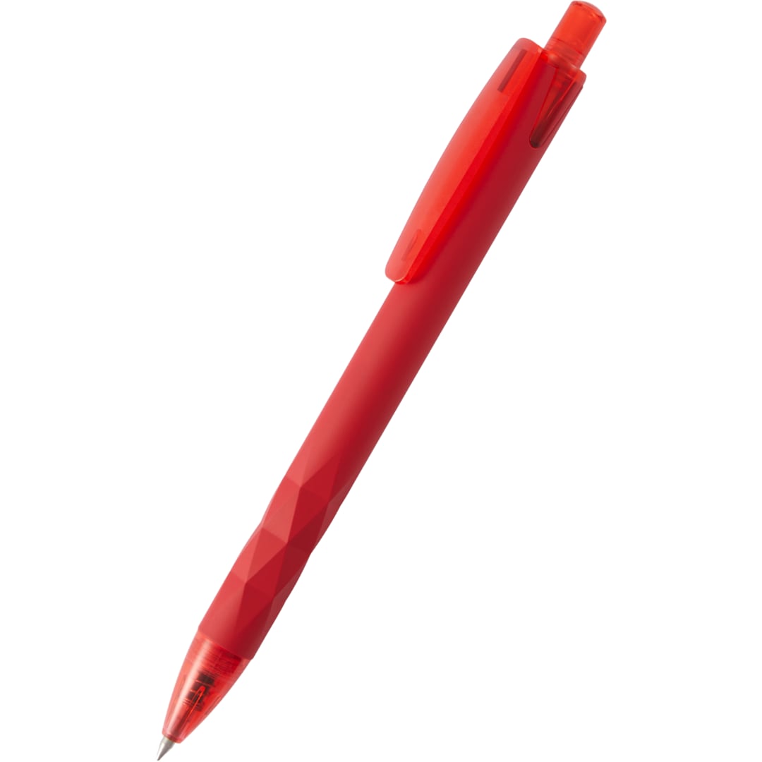 Hexi Soft Touch Recycled Gel Pen - SM-5350 Red