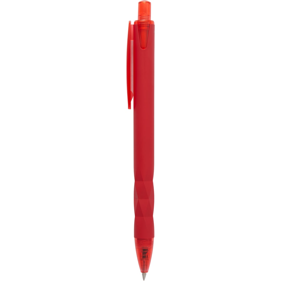 Hexi Soft Touch Recycled Gel Pen - SM-5350 Red