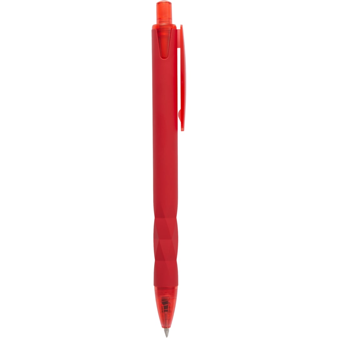 Hexi Soft Touch Recycled Gel Pen - SM-5350 Red
