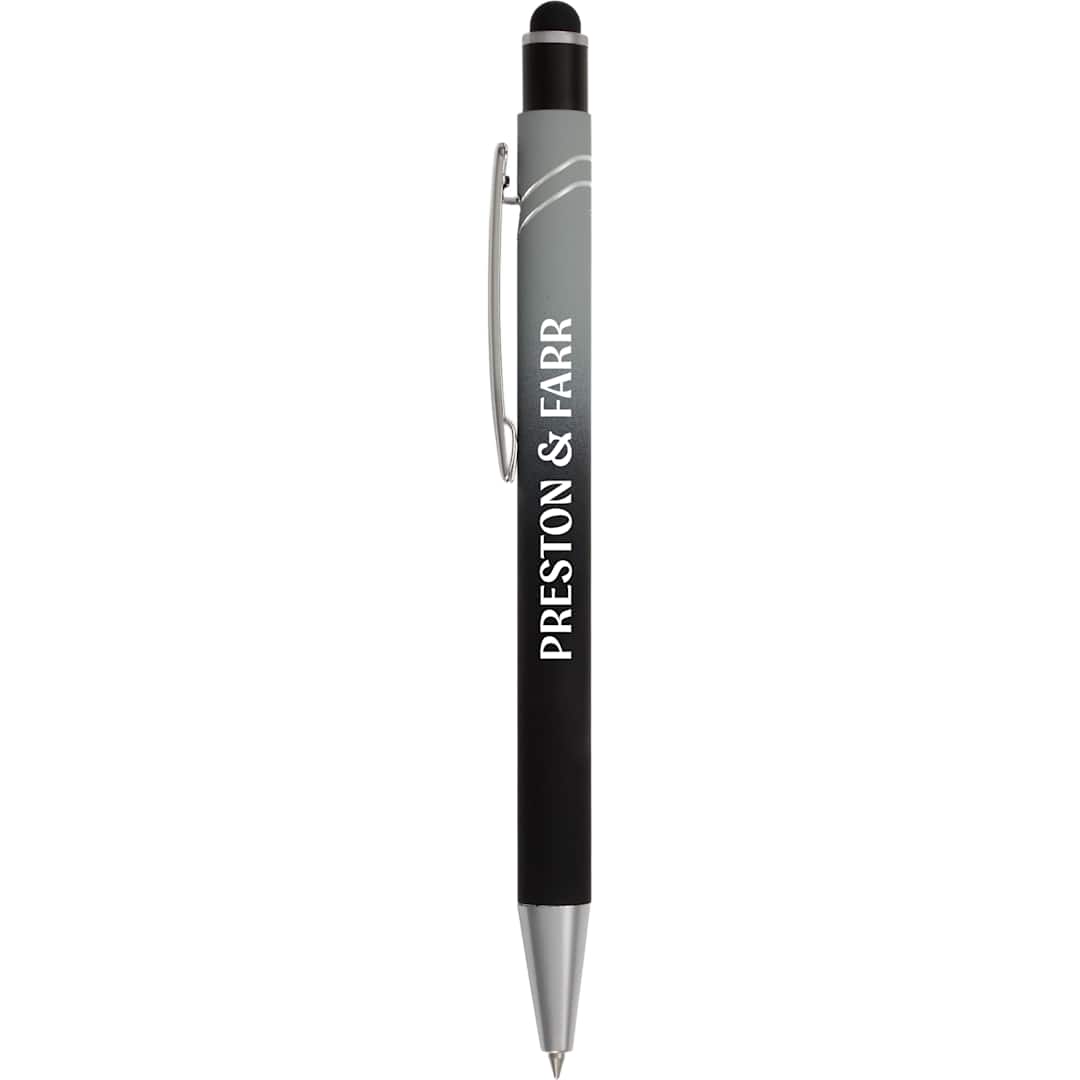 Bullet Burst Recycled Gel Stylus - SM-5353 Black