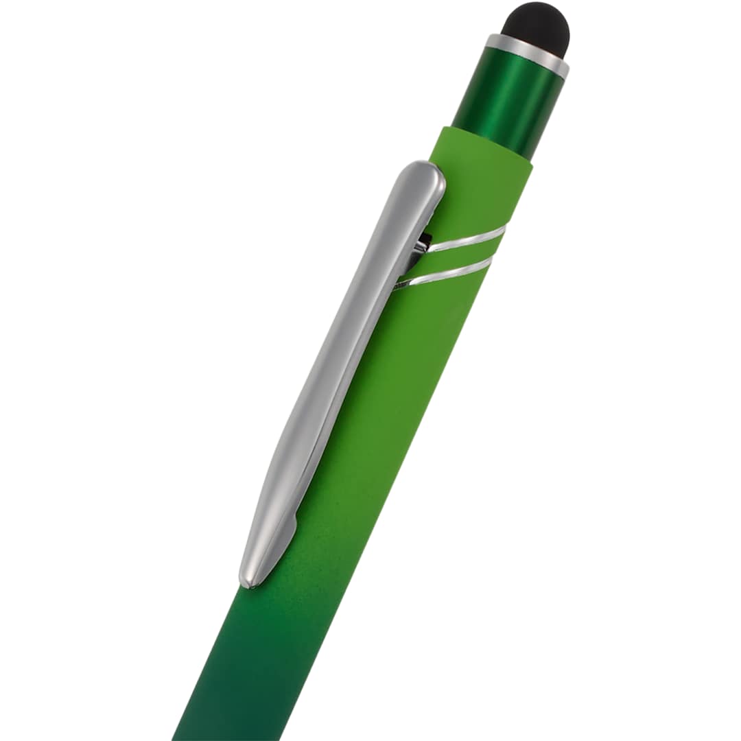 Bullet Burst Recycled Gel Stylus - SM-5353 Green