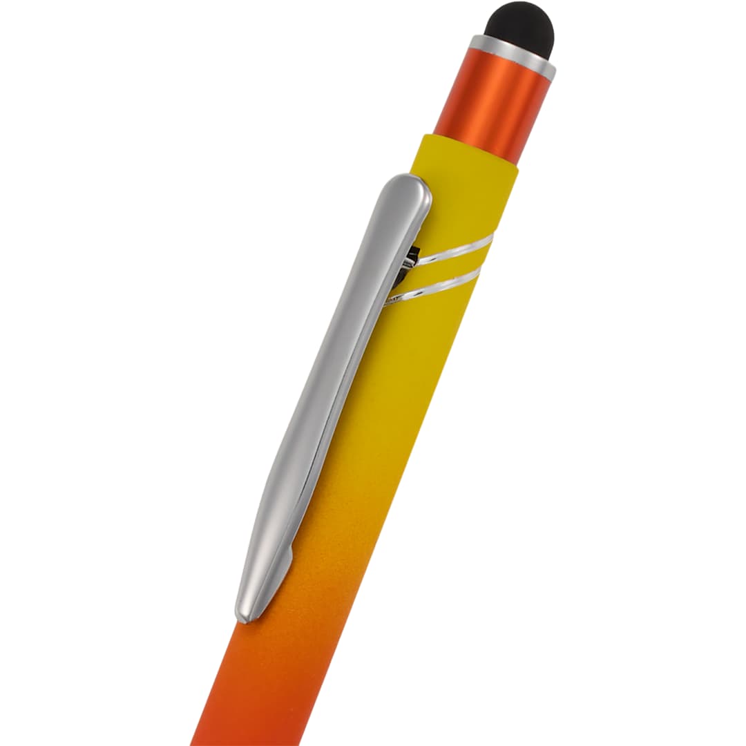 Bullet Burst Recycled Gel Stylus - SM-5353 Orange