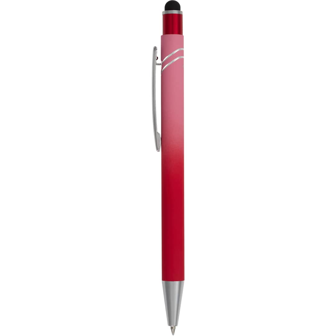 Bullet Burst Recycled Gel Stylus - SM-5353 Red