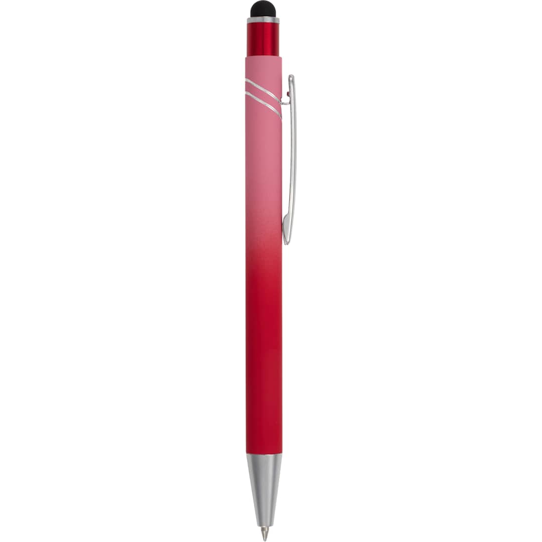 Bullet Burst Recycled Gel Stylus - SM-5353 Red