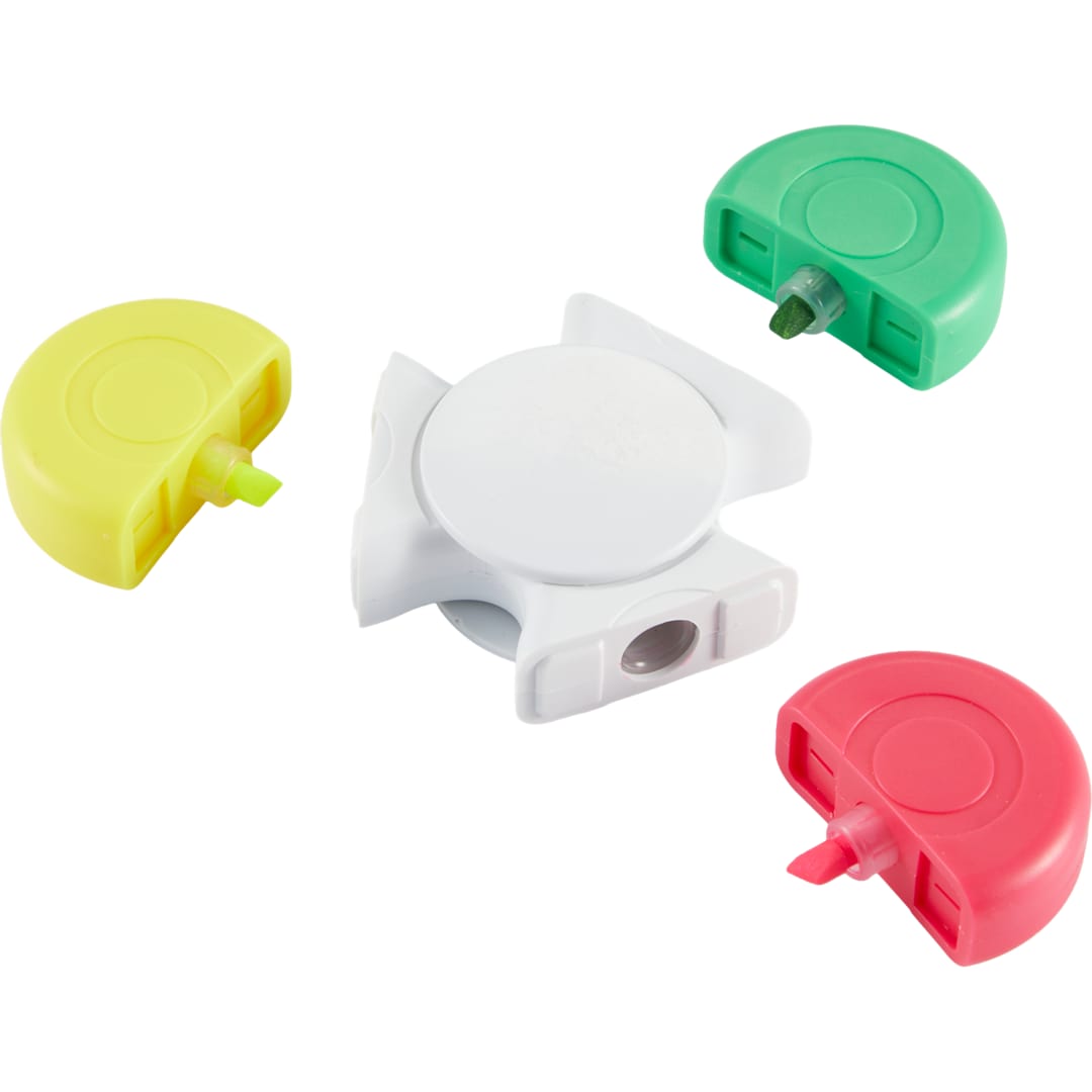 Multi-Ink Spinner Highlighter - SM-5354 White