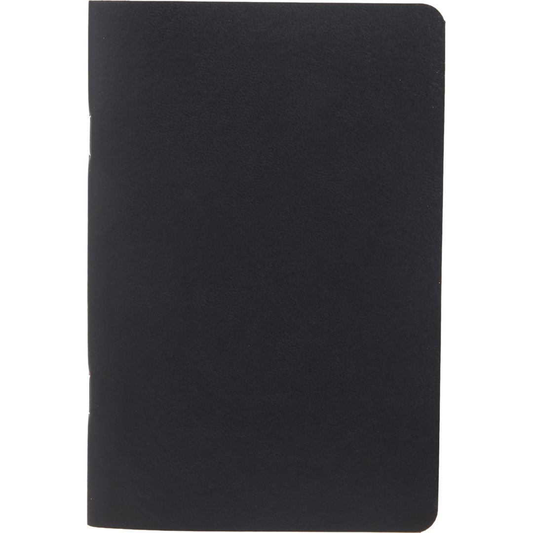 Bullet 4" x 6" FSC® Recycled Pocket Stapled Notebook - SM-5358 Black