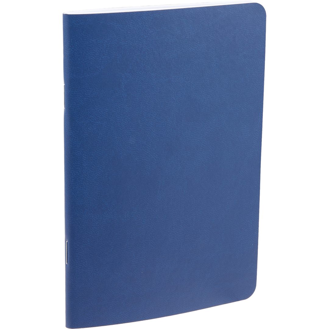 Bullet 4" x 6" FSC® Recycled Pocket Stapled Notebook - SM-5358 Blue