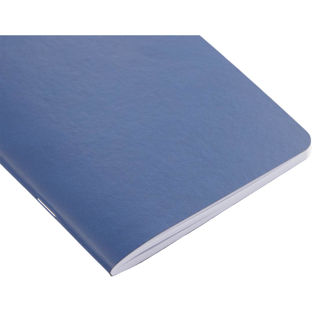 Bullet 4" x 6" FSC® Recycled Pocket Stapled Notebook - SM-5358 Blue