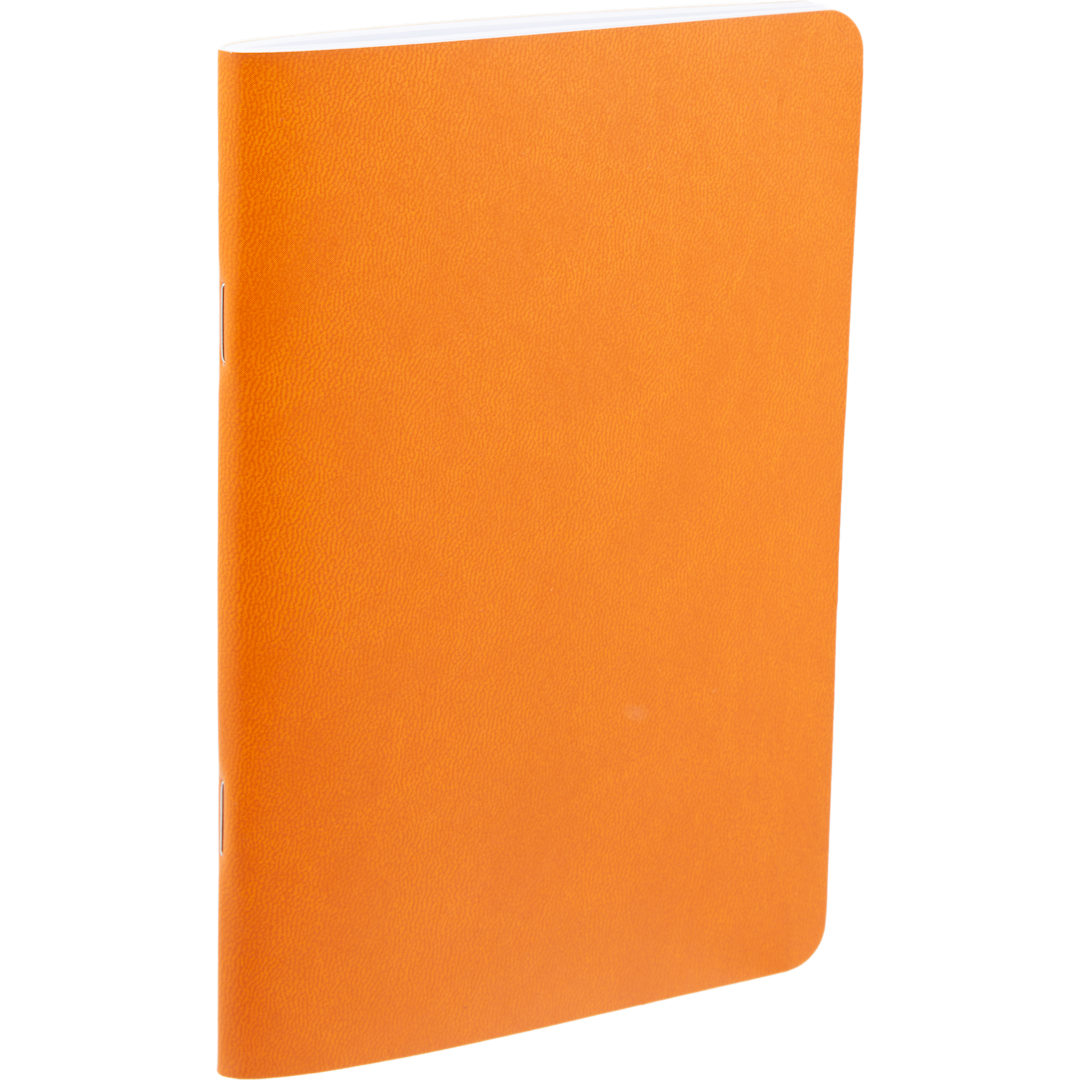 Bullet 4" x 6" FSC® Recycled Pocket Stapled Notebook - SM-5358 Orange