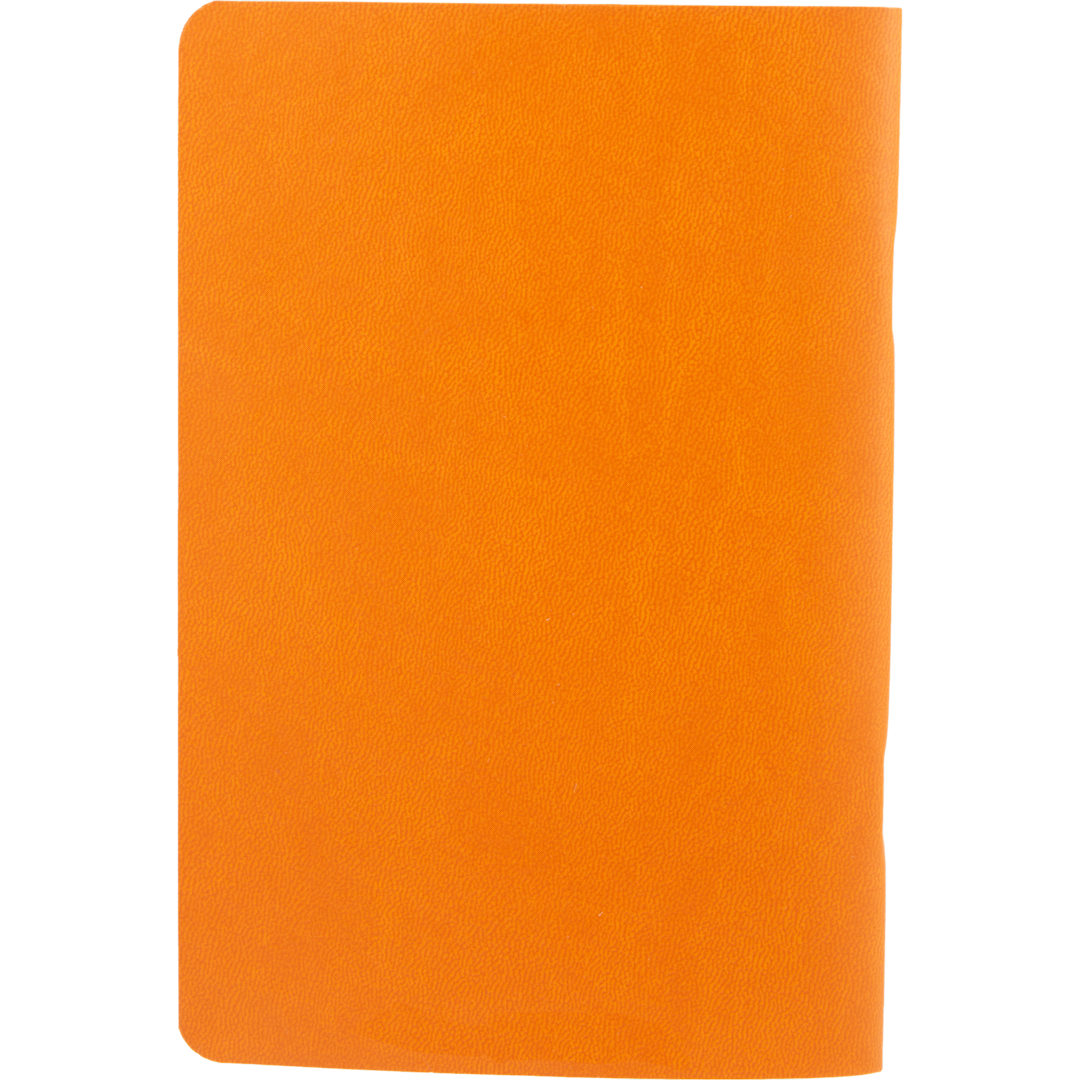 Bullet 4" x 6" FSC® Recycled Pocket Stapled Notebook - SM-5358 Orange