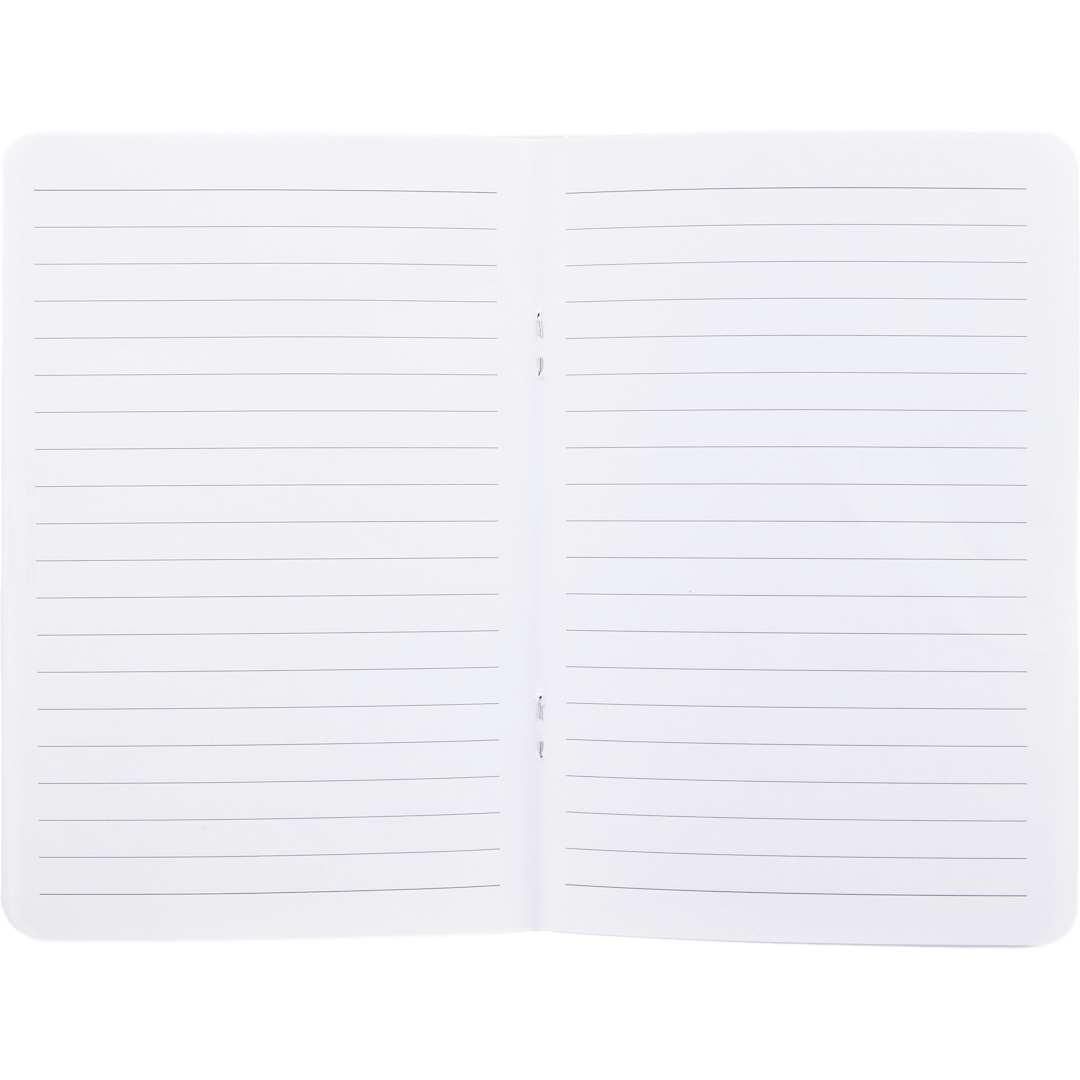 Bullet 4" x 6" FSC® Recycled Pocket Stapled Notebook - SM-5358 Orange
