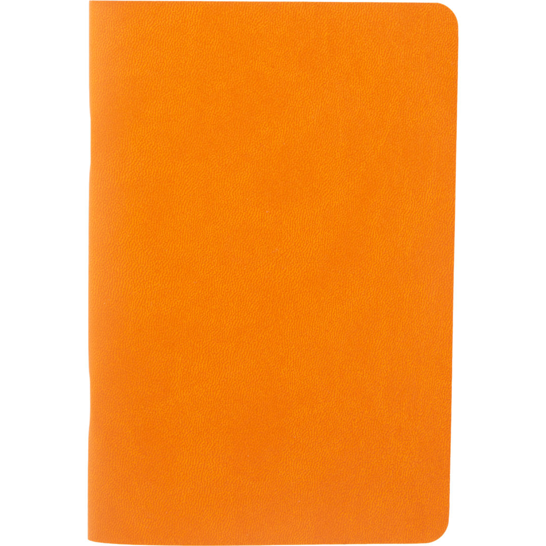 Bullet 4" x 6" FSC® Recycled Pocket Stapled Notebook - SM-5358 Orange