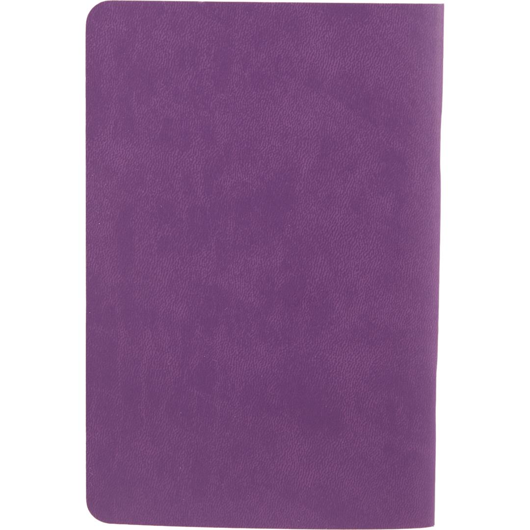 Bullet 4" x 6" FSC® Recycled Pocket Stapled Notebook - SM-5358 Purple