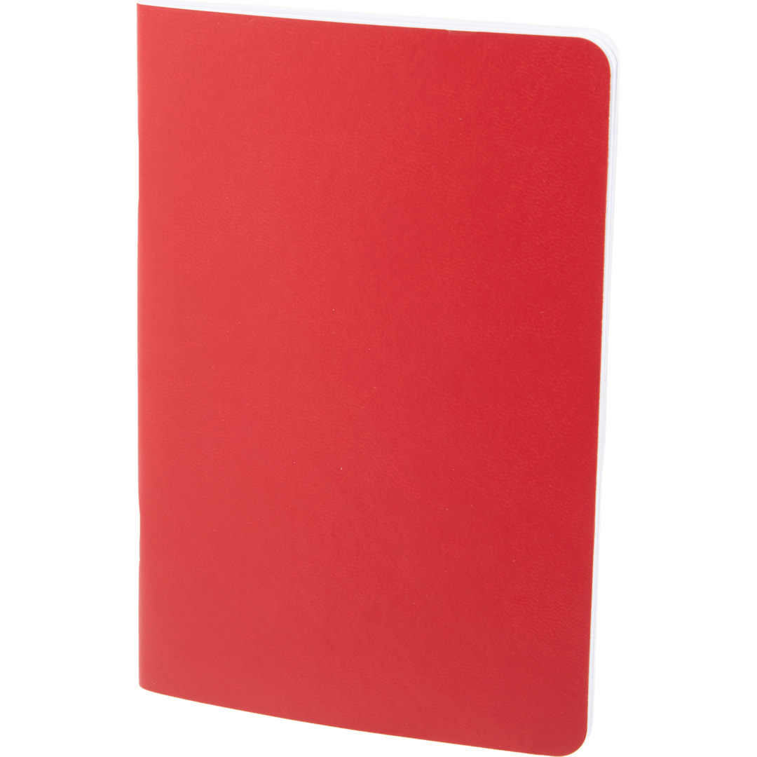 Bullet 4" x 6" FSC® Recycled Pocket Stapled Notebook - SM-5358 Red