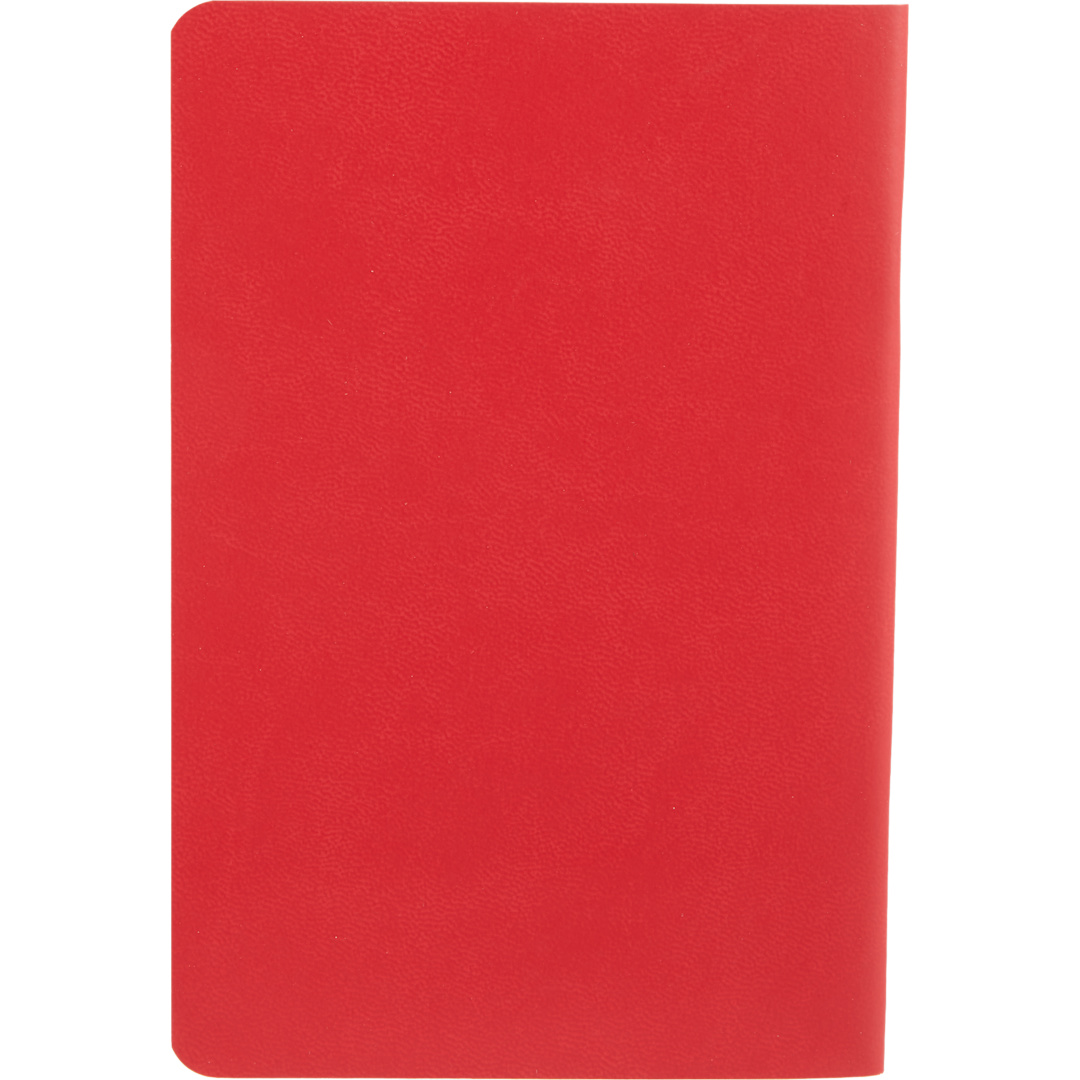 Bullet 4" x 6" FSC® Recycled Pocket Stapled Notebook - SM-5358 Red