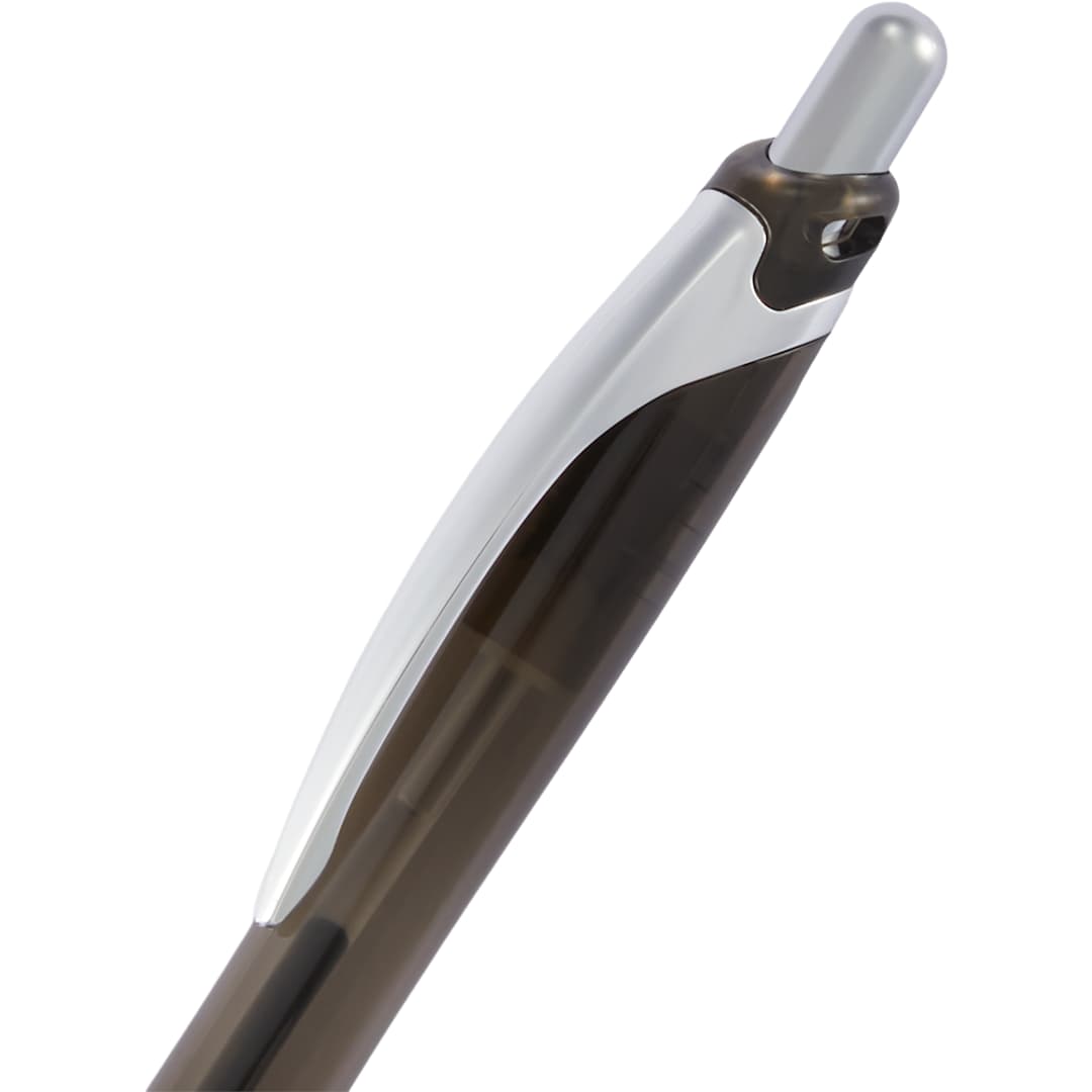 Bullet Pivot Translucent Recycled Gel Pen - SM-5362 Black