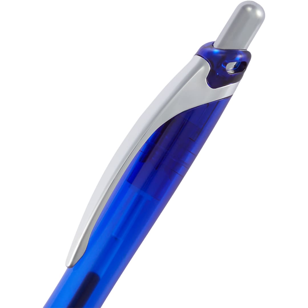 Bullet Pivot Translucent Recycled Gel Pen - SM-5362 Blue