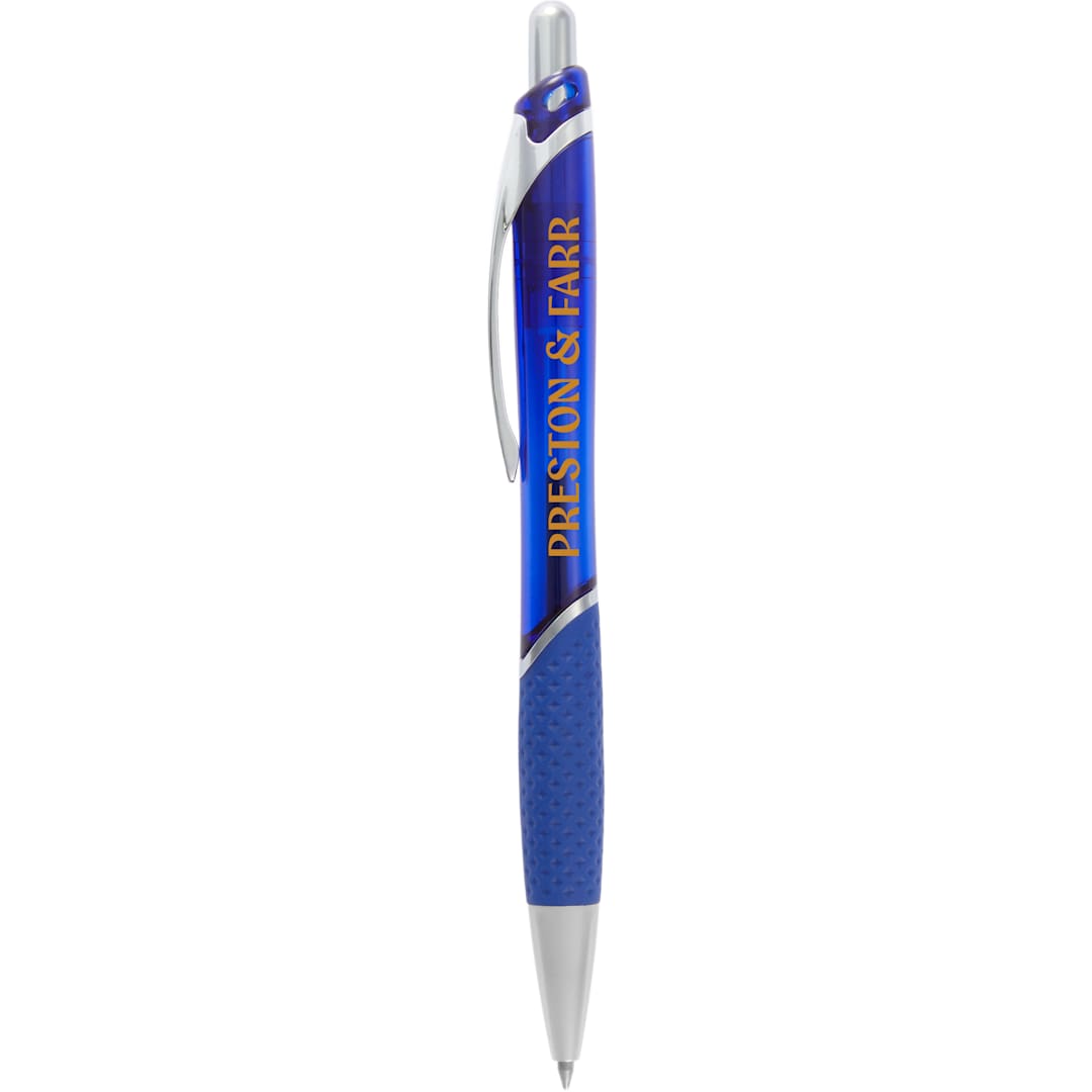 Bullet Pivot Translucent Recycled Gel Pen - SM-5362 Blue