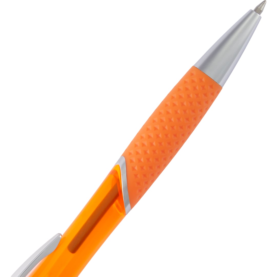 Bullet Pivot Translucent Recycled Gel Pen - SM-5362 Orange