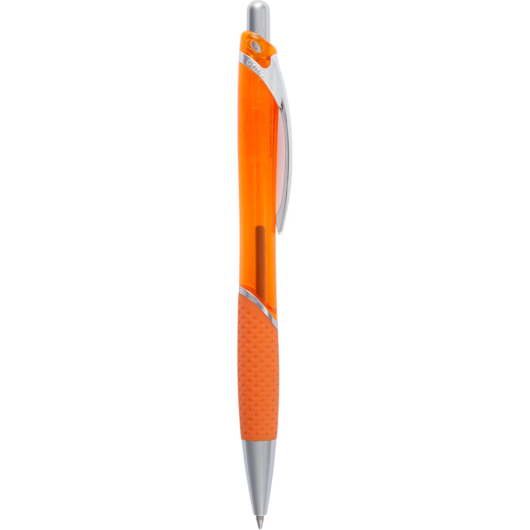 Bullet Pivot Translucent Recycled Gel Pen - SM-5362 Orange