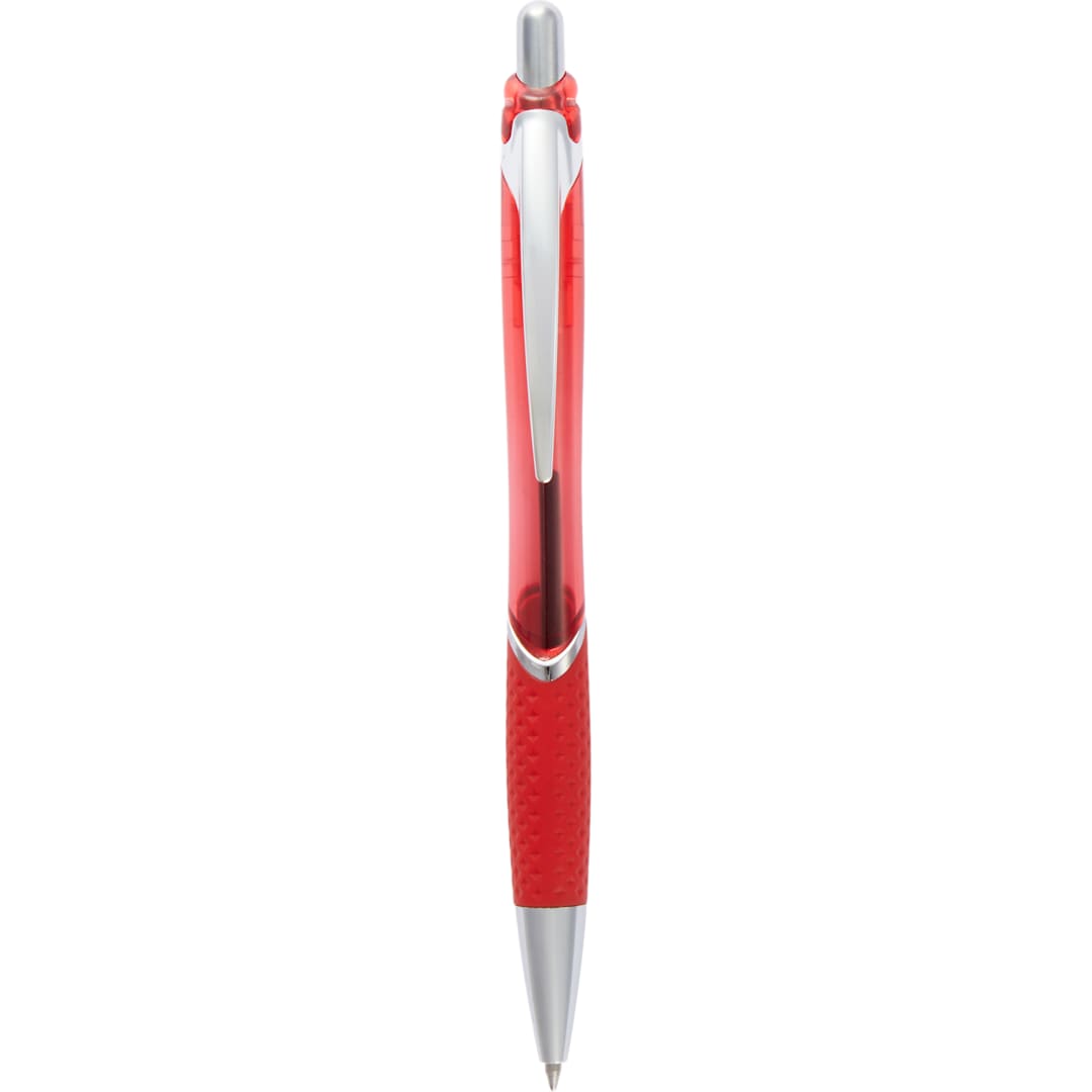 Bullet Pivot Translucent Recycled Gel Pen - SM-5362 Red