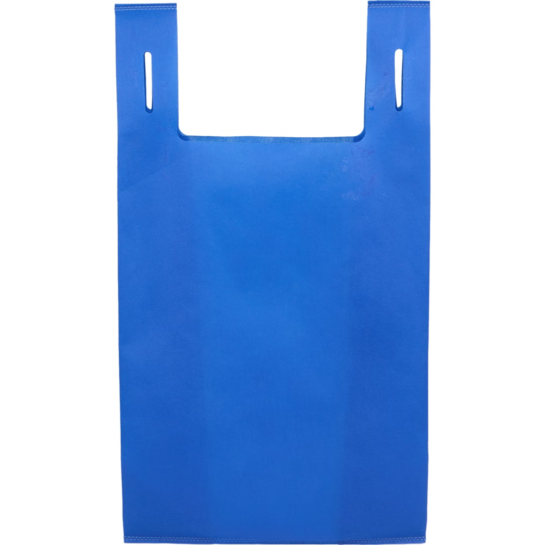 Recycled Non-Woven T-Shirt Tote - SM-5461 Blue