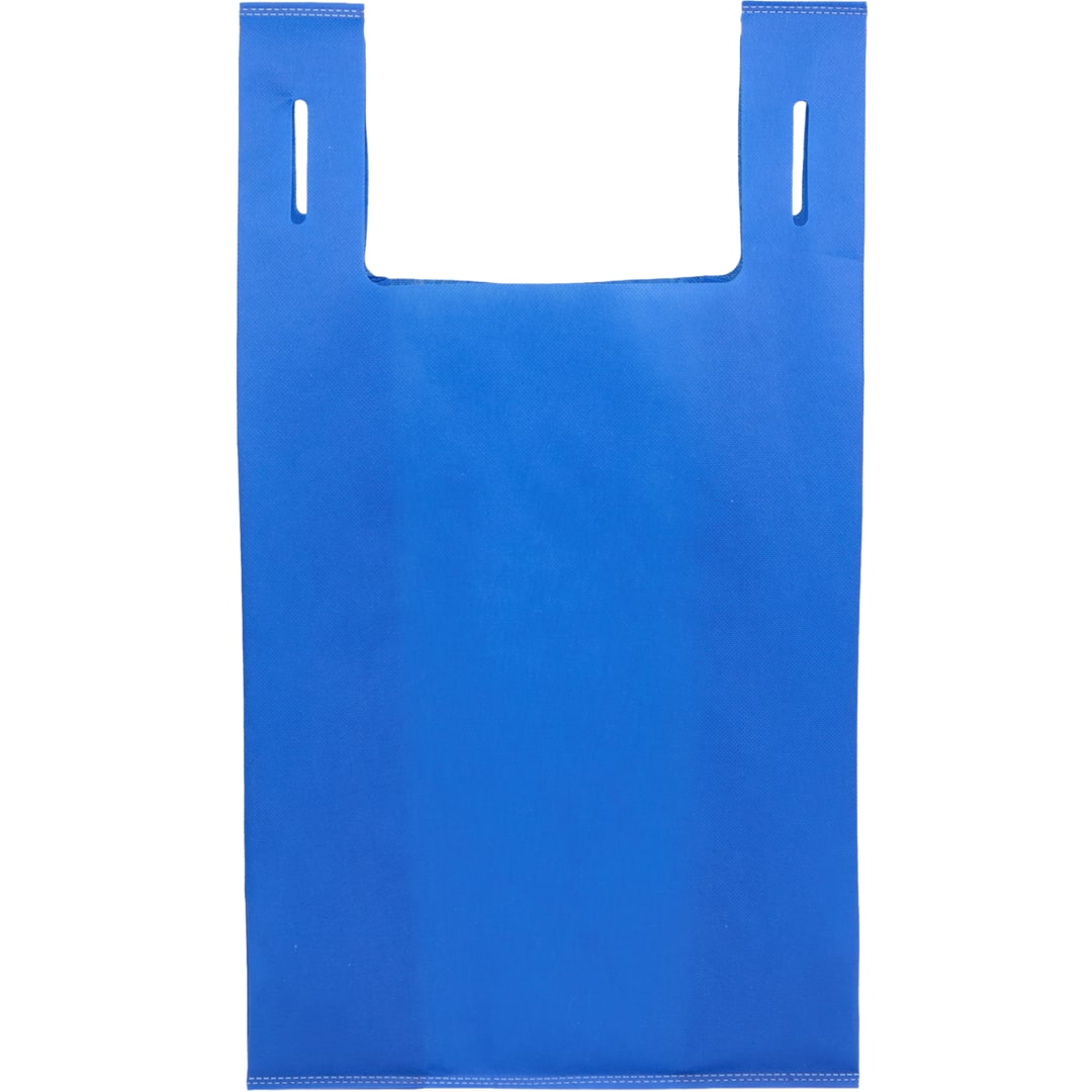 Recycled Non-Woven T-Shirt Tote - SM-5461 Blue