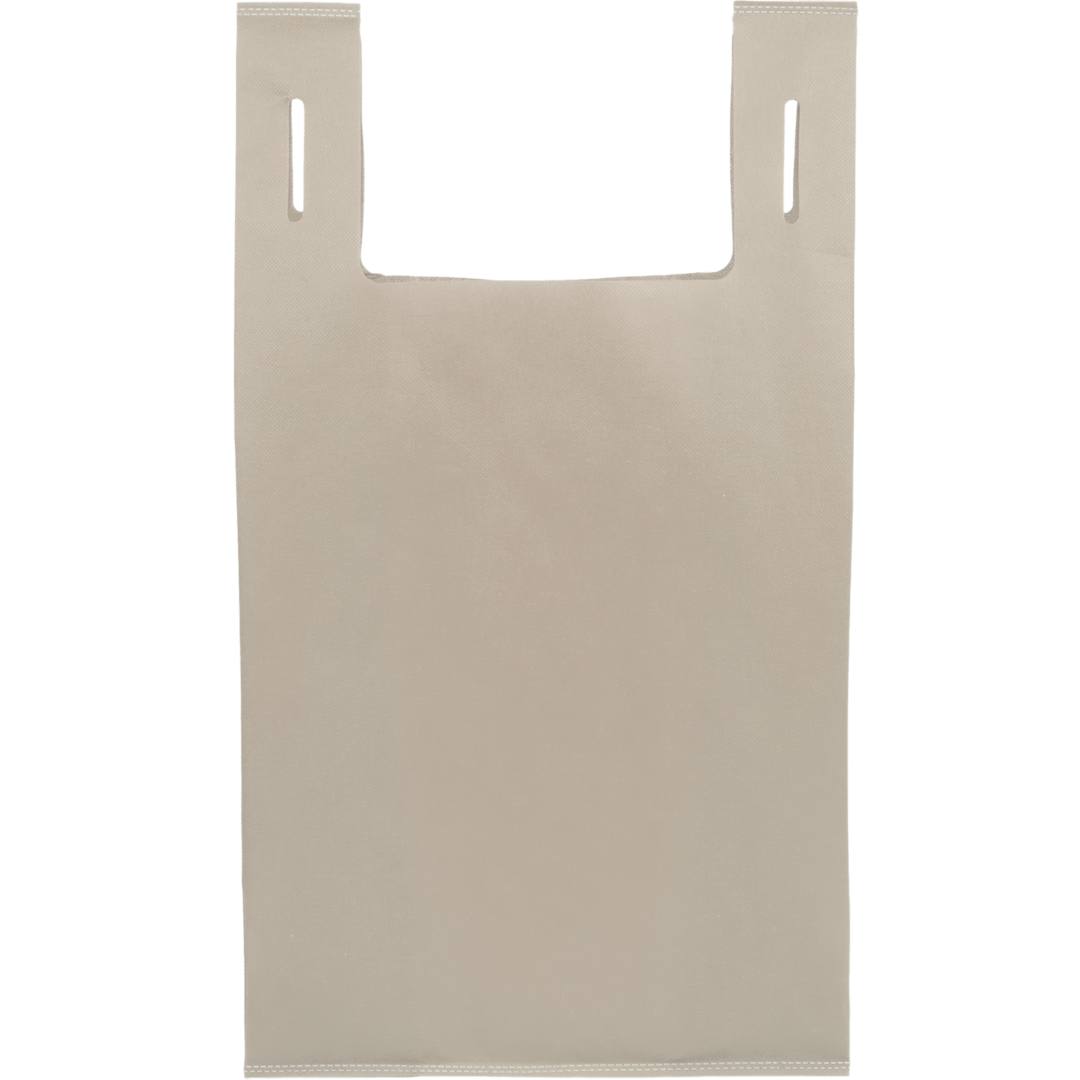 Recycled Non-Woven T-Shirt Tote - SM-5461 Tan