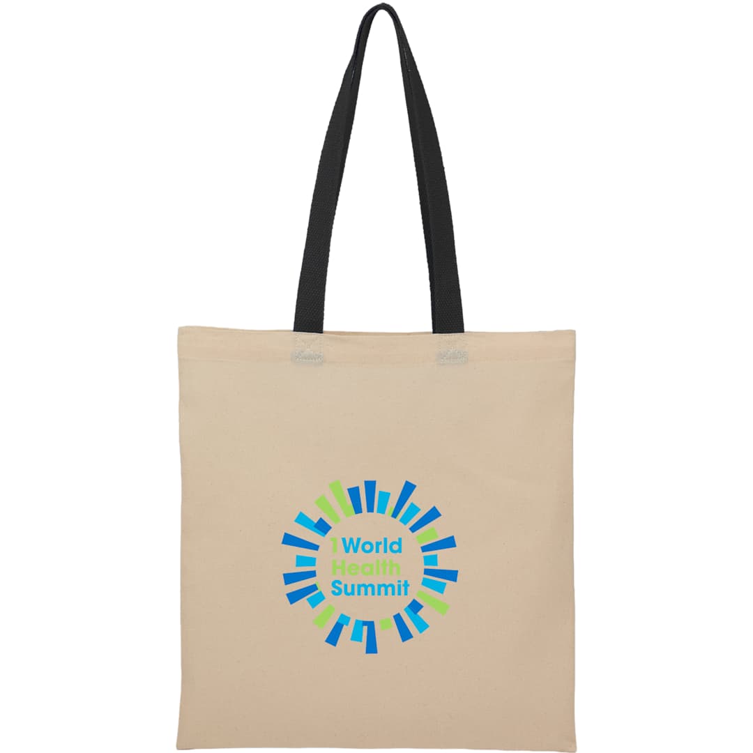 Nebraska 4oz Recycled Cotton Convention Tote - SM-5462 Black