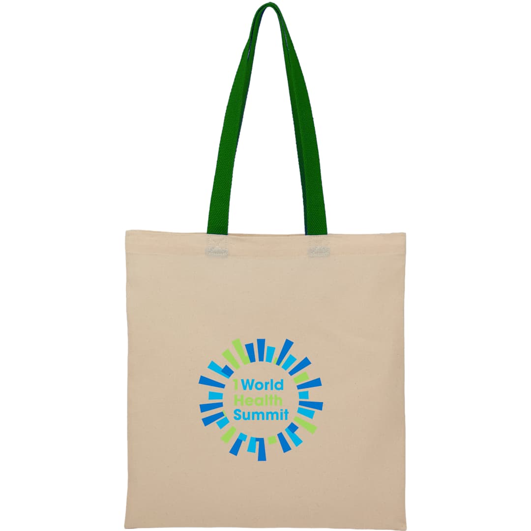 Nebraska 4oz Recycled Cotton Convention Tote - SM-5462 Green