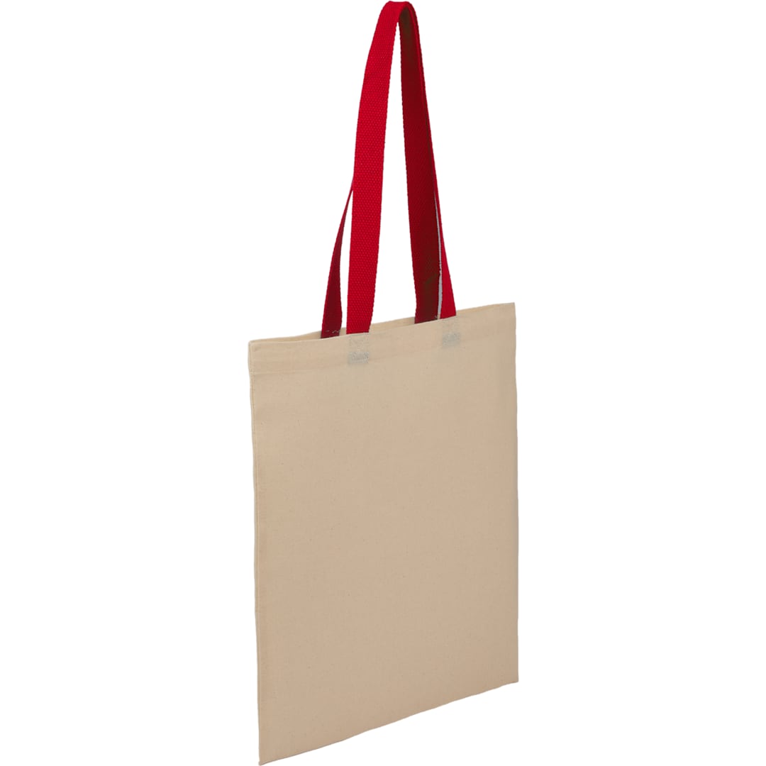 Nebraska 4oz Recycled Cotton Convention Tote - SM-5462 Red
