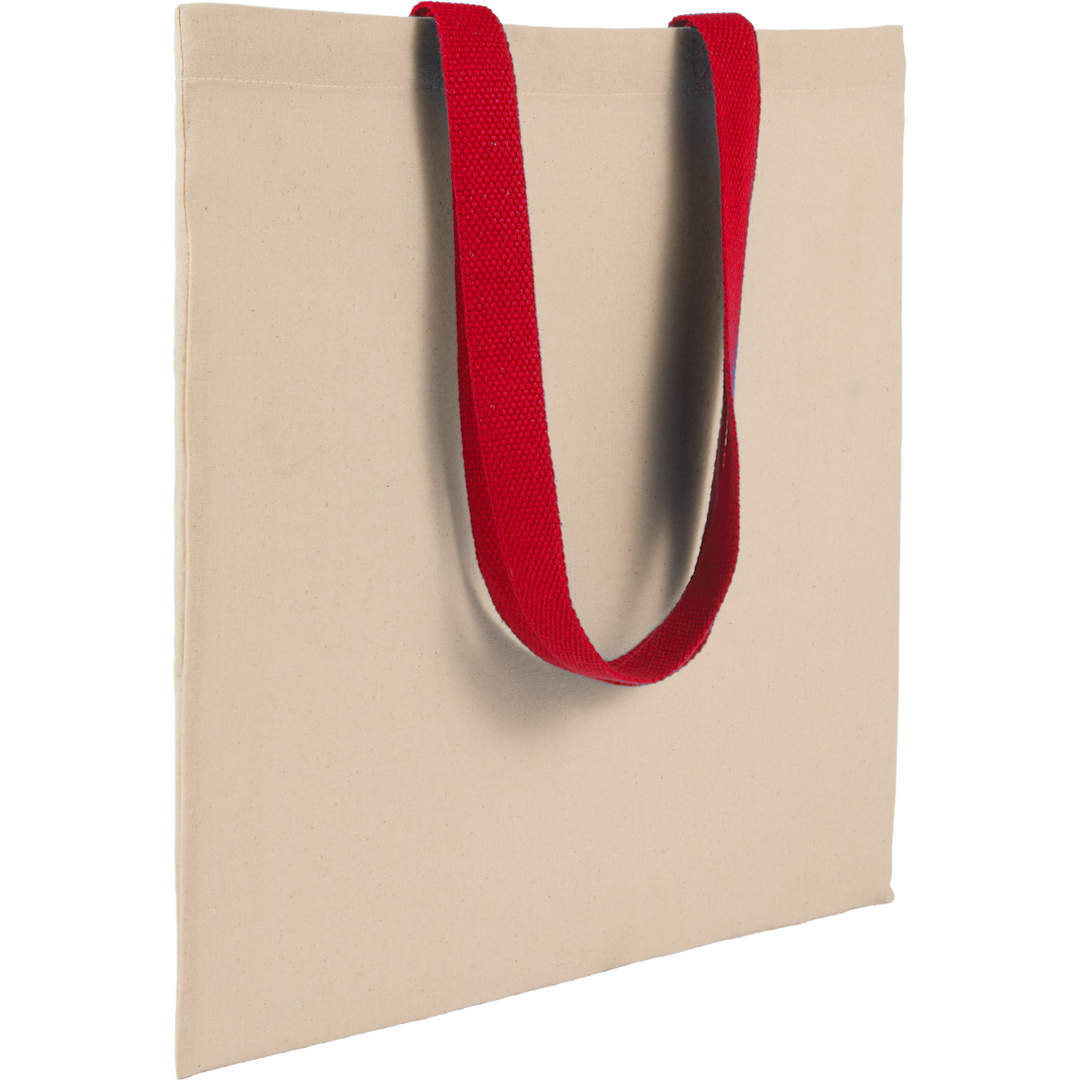 Nebraska 4oz Recycled Cotton Convention Tote - SM-5462 Red