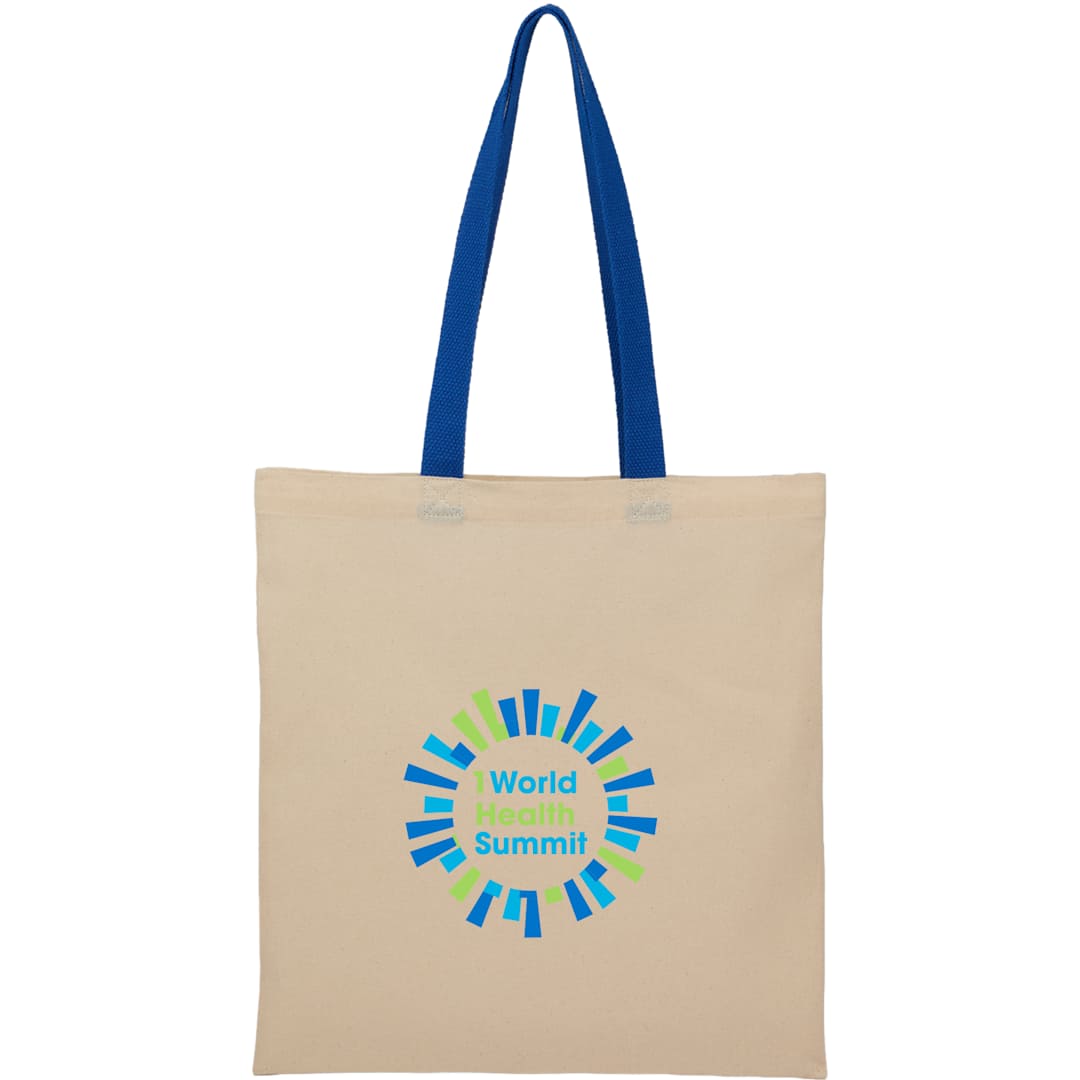 Nebraska 4oz Recycled Cotton Convention Tote - SM-5462 Blue